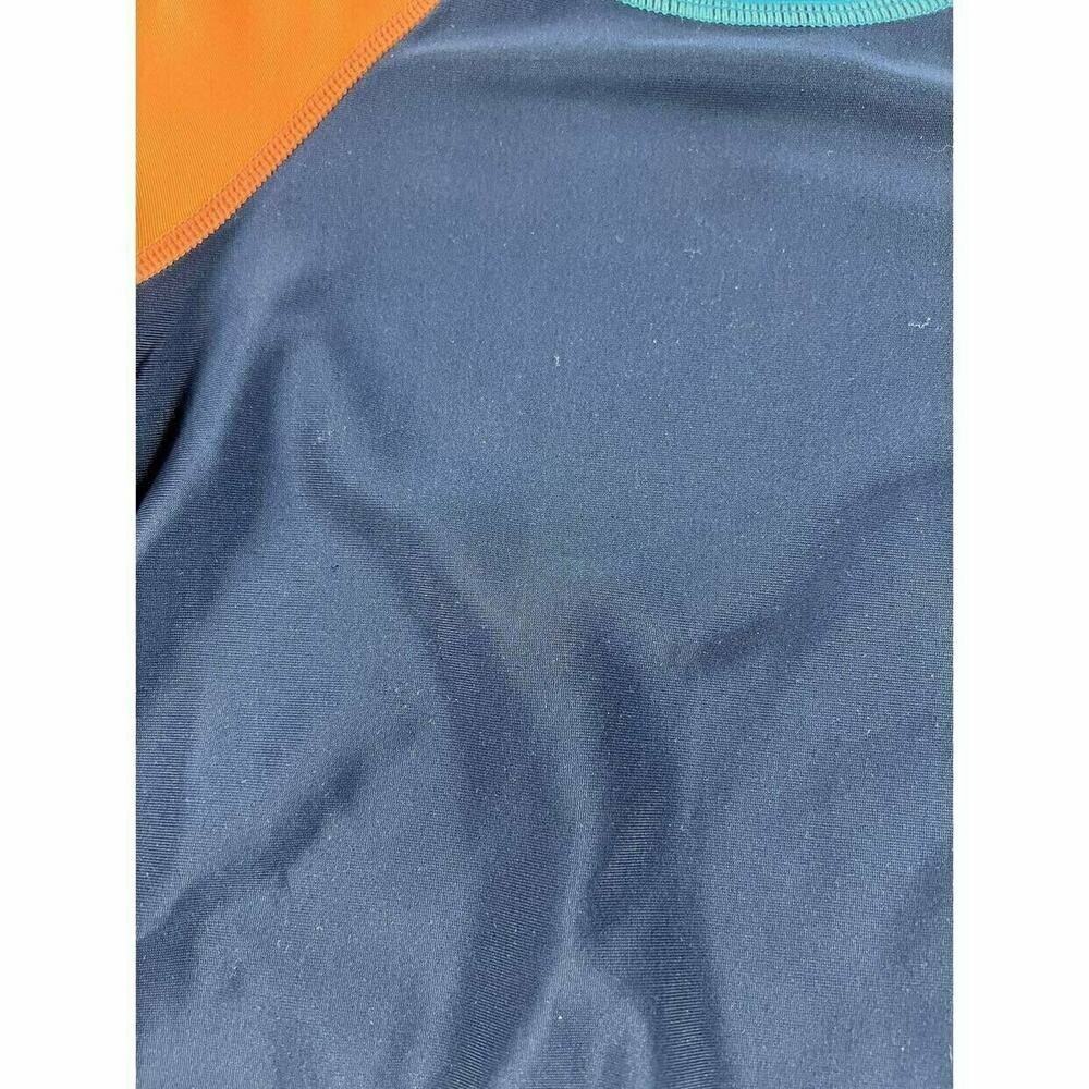 Tea Collection Color Block Short Sleeve Rash Guard size 2 - Picture 3 of 6